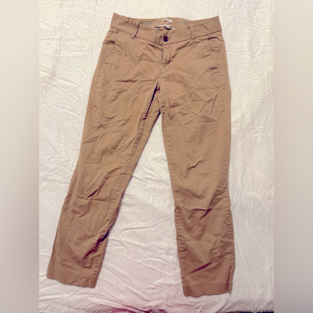 J. Crew Size 6 khakis